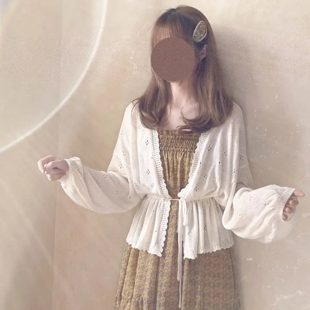Harajuku Kawaii Knitwear Top - Tops - Women Top - 1