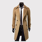 Slim Fit Overcoat - Men’s Clothing & Accessories - 3