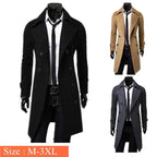 Slim Fit Overcoat - Men’s Clothing & Accessories - 5