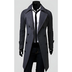 Slim Fit Overcoat - Men’s Clothing & Accessories - 7