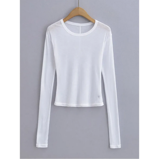 Gothic Slim Fit Long Sleeve Tee - T-Shirts - T-Shirts - 2