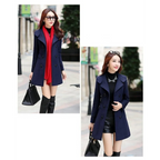 Korean Slim Wool Coats - Women’s Clothing & Accessories - 7