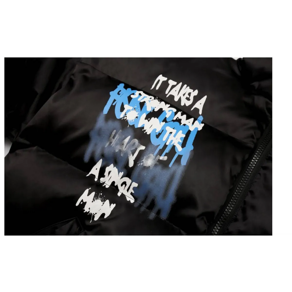 Smiley Face Puffer Jacket - Jackets & Coats - 11