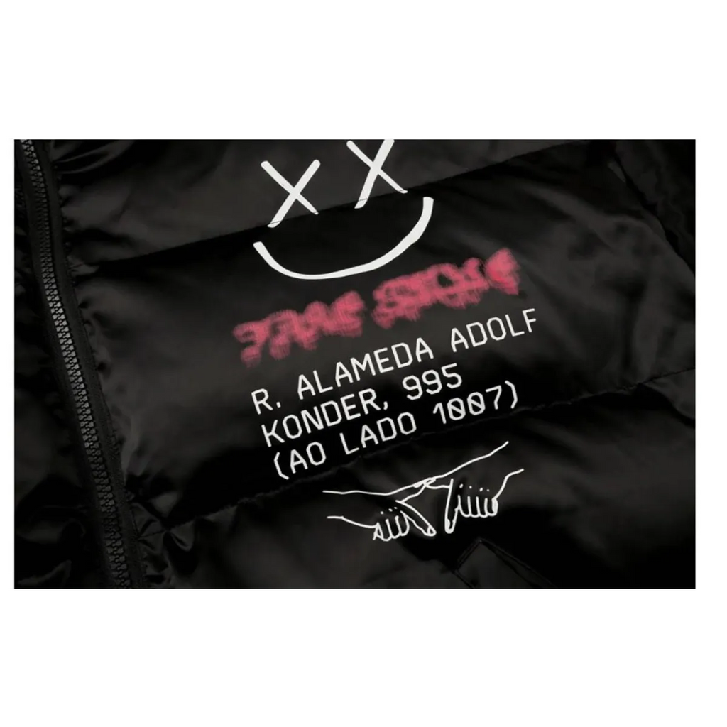 Smiley Face Puffer Jacket - Jackets & Coats - 12