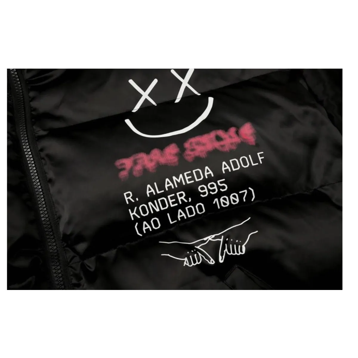 Smiley Face Puffer Jacket - Jackets & Coats - 12