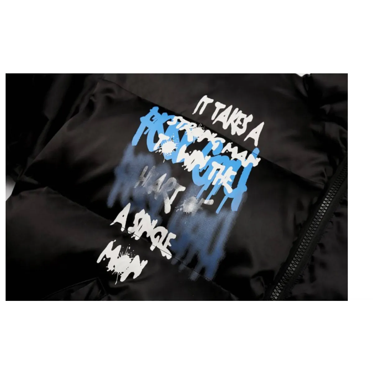 Smiley Face Puffer Jacket - Jackets & Coats - 4