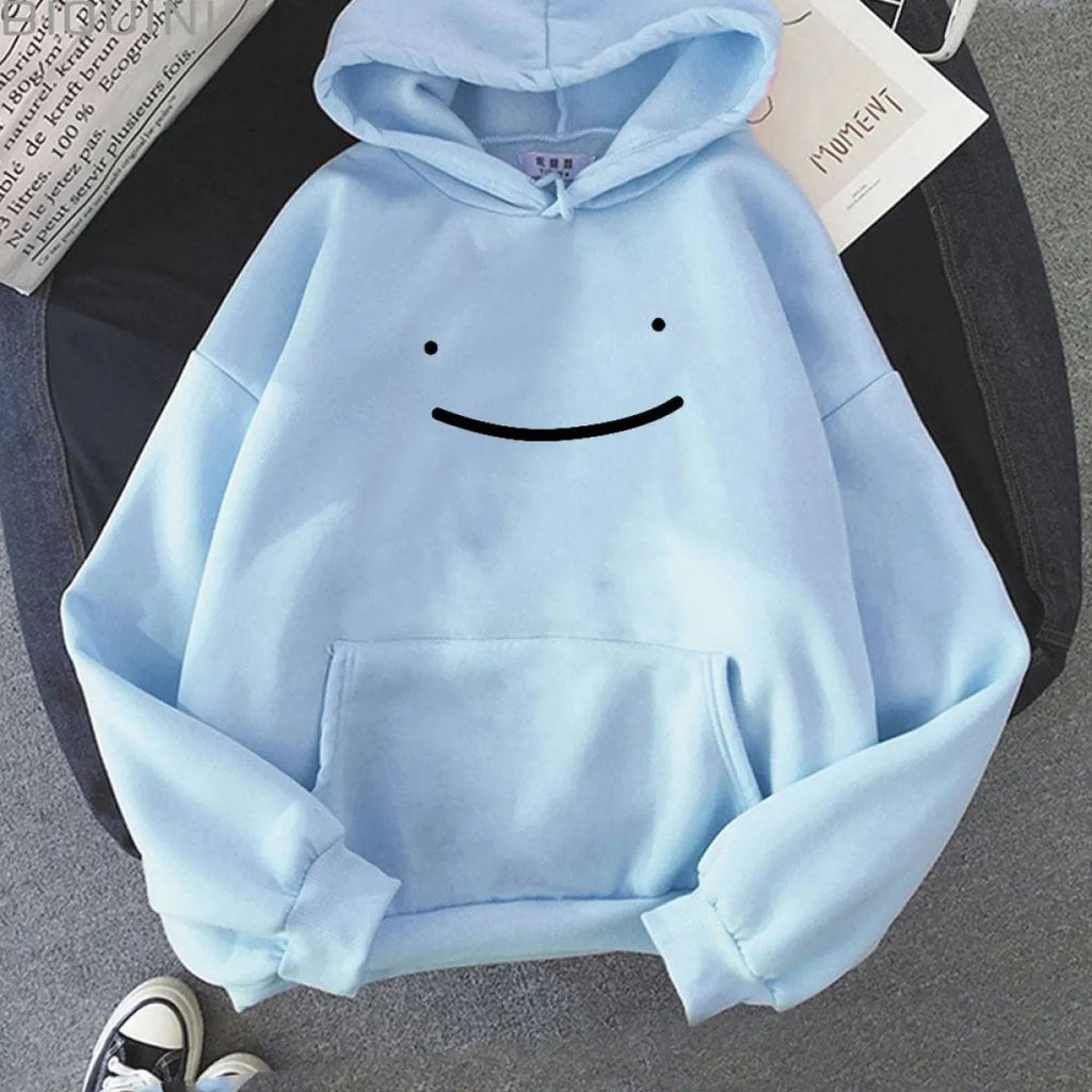 Smiley Printed Hoodie - Women’s Clothing & Accessories - 15