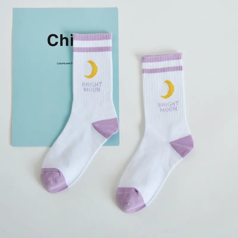 Moon Milk Kawaii Socks - 4 - Socks & Hosiery - Socks - 10 - 2024