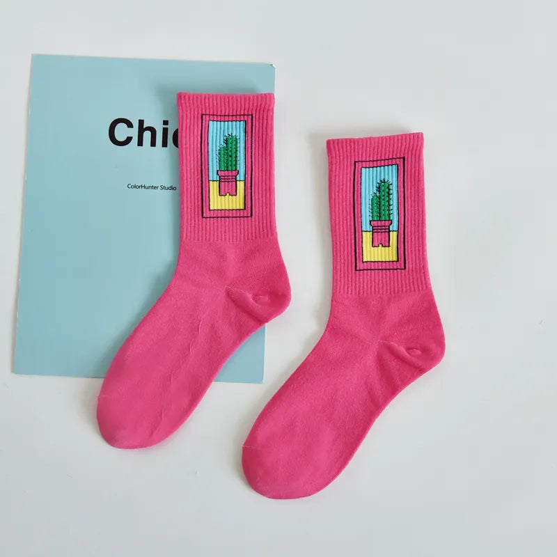 Moon Milk Kawaii Socks - 1 - Socks & Hosiery - Socks - 7 - 2024