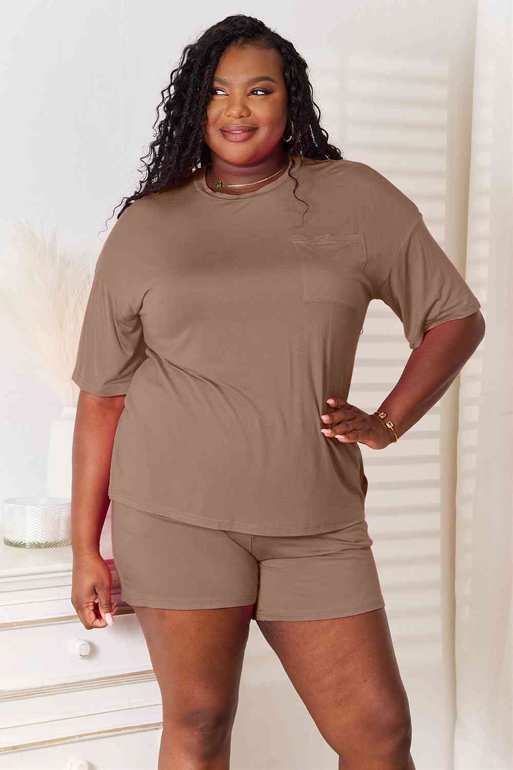 Soft Rayon Half Sleeve Top and Shorts Set - Tops - Outfit Sets - 15 - 2024