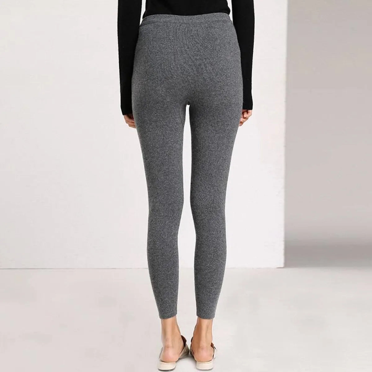 Solid Casual Slim Leggings - Bottoms - Pants - 11 - 2024