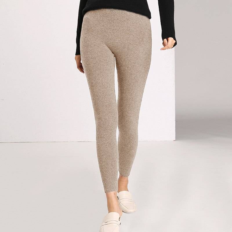 Solid Casual Slim Leggings - Bottoms - Pants - 4 - 2024