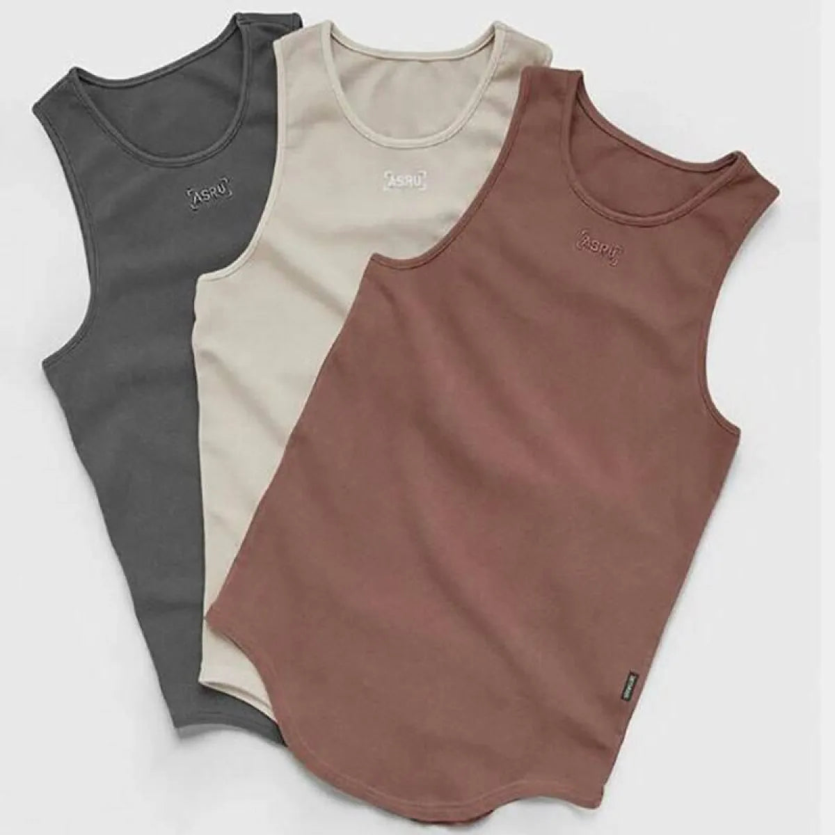 Men’s Solid Color Summer Cotton Sport Tank Tops - Camis & Tops - 6