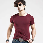 Solid Cotton Tops - T-Shirts - 18