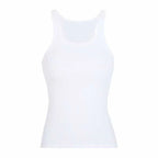 Solid Ribbed Tank Top - T-Shirts - 14