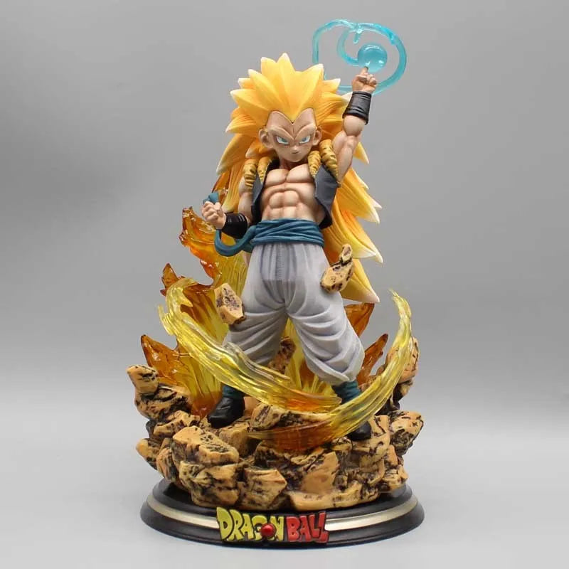 25cm Dragon Ball Spirit Bomb Son Goku Action Figure - Super Saiyan - 22cm Gotenks / With Box - Toys - Action & Toy