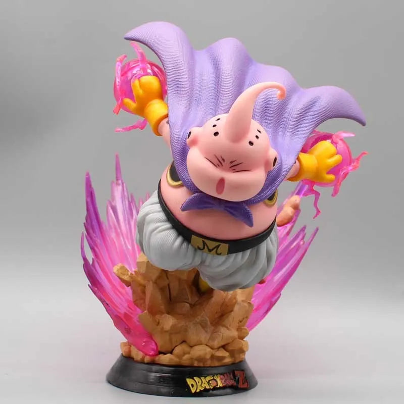 25cm Dragon Ball Spirit Bomb Son Goku Action Figure - Super Saiyan - 20cm buu with light / With Box - Toys - Action &