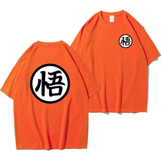 Son Goku T-shirt - Summer Fashion Cotton Tee - Orange / S - T-Shirts - Shirts & Tops - 1 - 2024