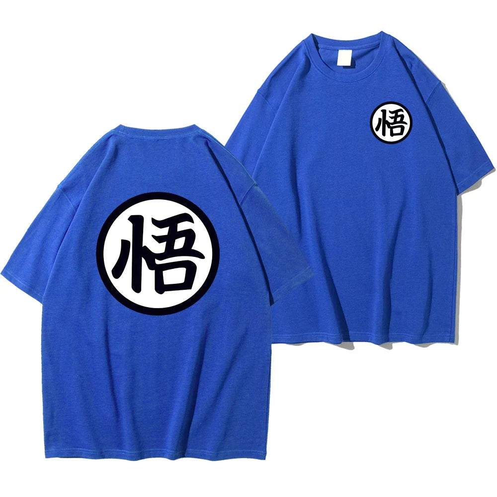 Son Goku T-shirt - Summer Fashion Cotton Tee - Blue / S - T-Shirts - Shirts & Tops - 8 - 2024