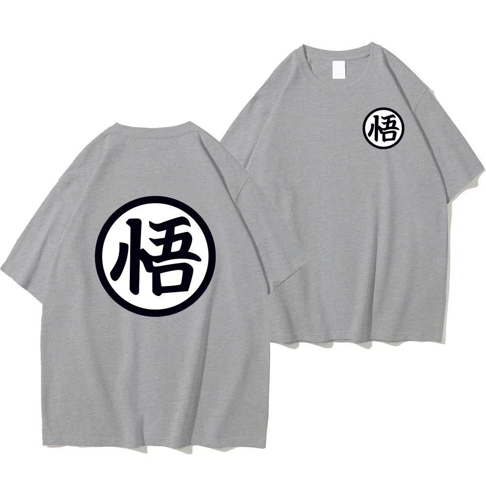 Son Goku T-shirt - Summer Fashion Cotton Tee - Gray / XXXL - T-Shirts - Shirts & Tops - 9 - 2024