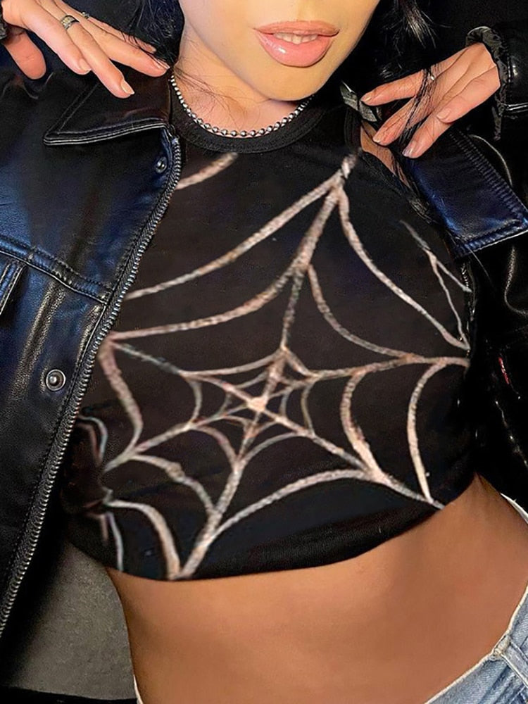 Spider Web Tank Top - T-Shirts - Shirts & Tops - 1 - 2024