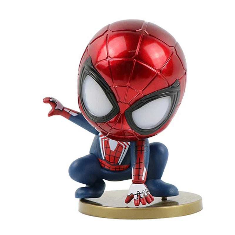 Spiderman Action Figure Toy - 9cm - PVC Desk Decoration - Spiderman-1pcs H5 / 9 CM - Figurines - Action & Toy Figures