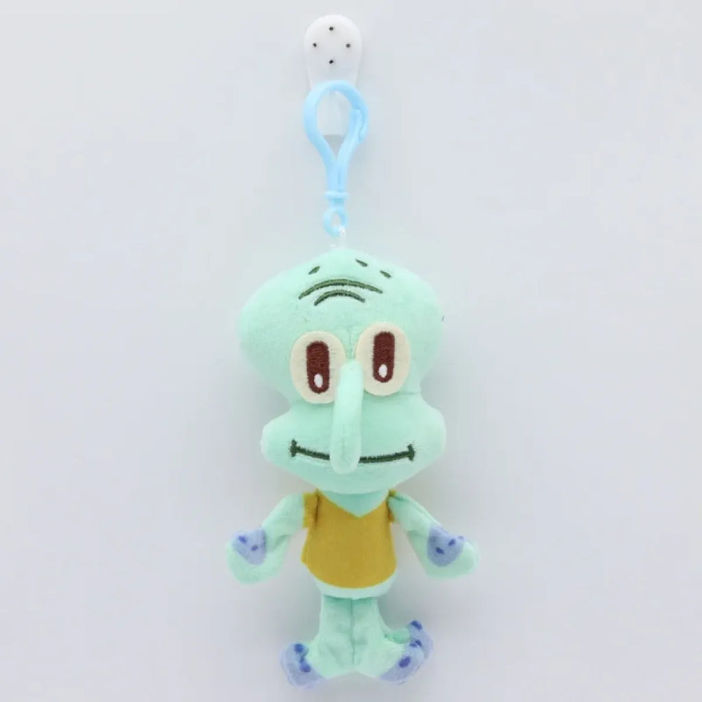 SpongeBob Plush Set – 8/4 Inch Cute Cartoon Character Bag Charms & Gifts - Christmas - Plushie - 16