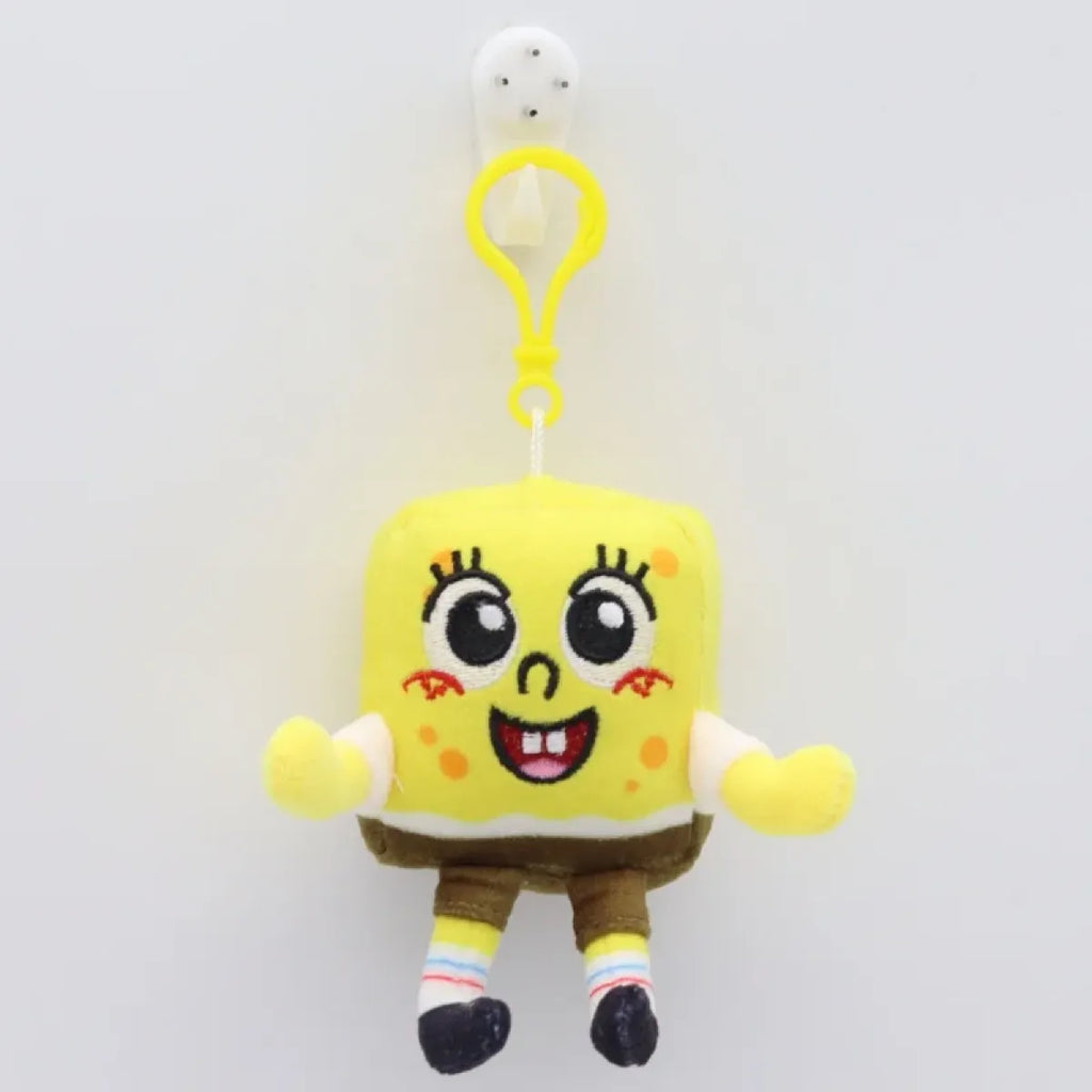 SpongeBob Plush Set – 8/4 Inch Cute Cartoon Character Bag Charms & Gifts - Christmas - Plushie - 11
