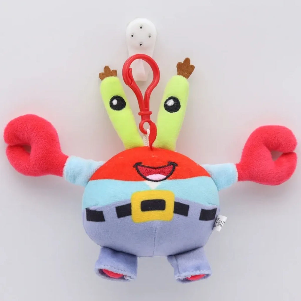 SpongeBob Plush Set – 8/4 Inch Cute Cartoon Character Bag Charms & Gifts - Christmas - Plushie - 15