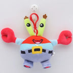 SpongeBob Plush Set – 8/4 Inch Cute Cartoon Character Bag Charms & Gifts - Christmas - Plushie - 15