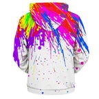3D Spray Paint Printed Hoodie - Hoodies & Sweatshirts - 9
