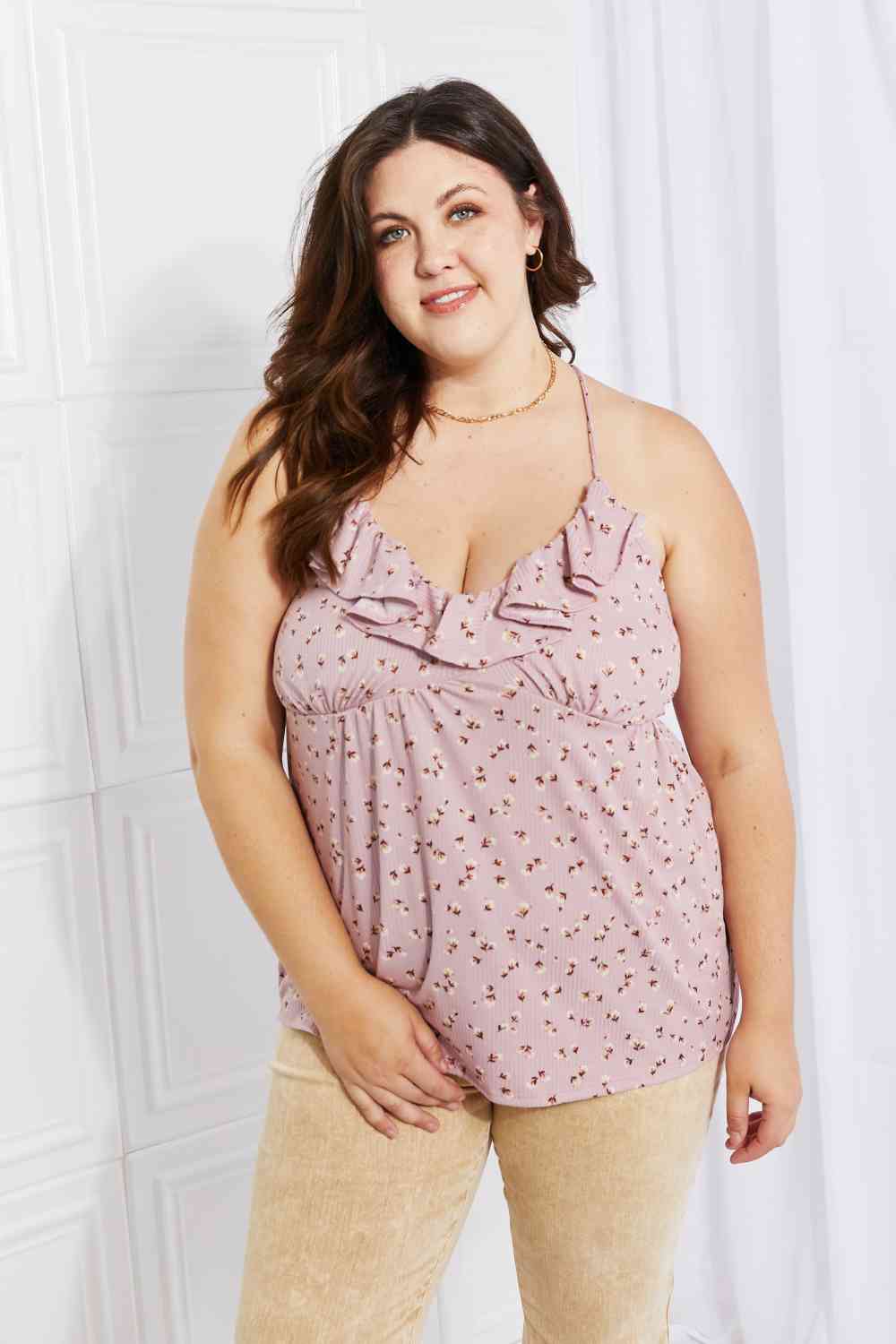 Taste of Spring Ruffle Sleeveless Top - Tops - Shirts & Tops - 5 - 2024