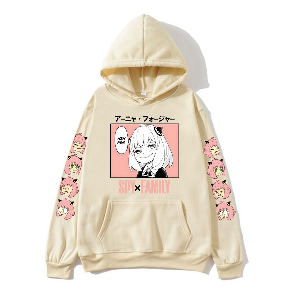 Anya Spy X Family Hoodies - Women’s Clothing & Accessories - Shirts & Tops - 3 - 2024