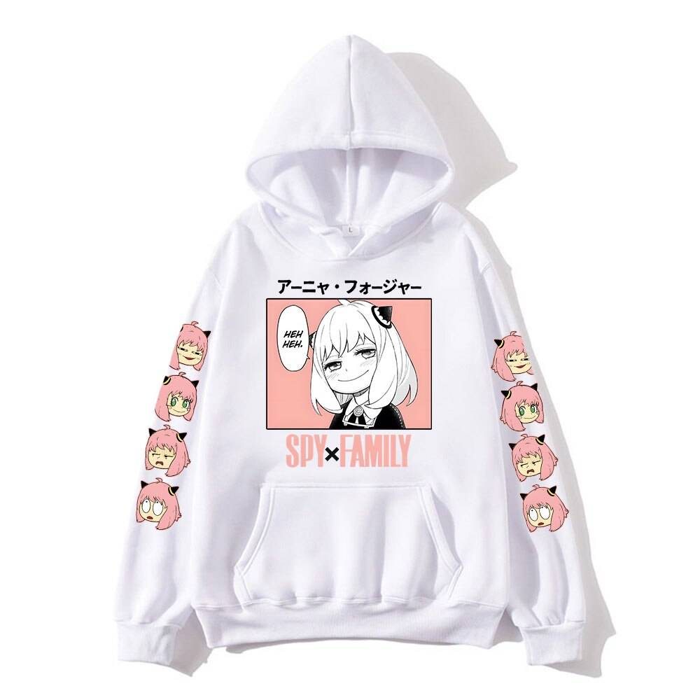 Anya Spy X Family Hoodies - Women’s Clothing & Accessories - Shirts & Tops - 7 - 2024