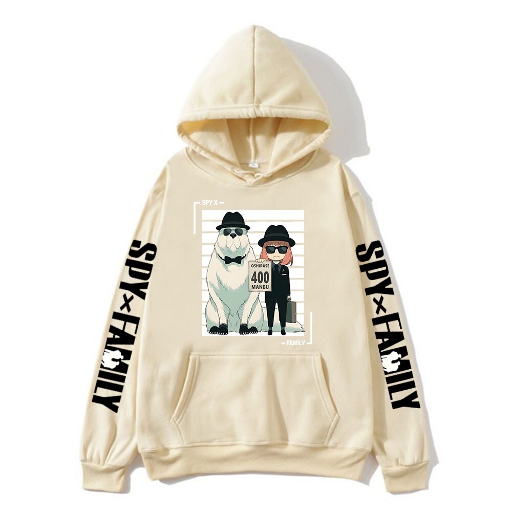 Spy X Family Hoodie - Khaki / XXXL - Women’s Clothing & Accessories - Shirts & Tops - 11 - 2024