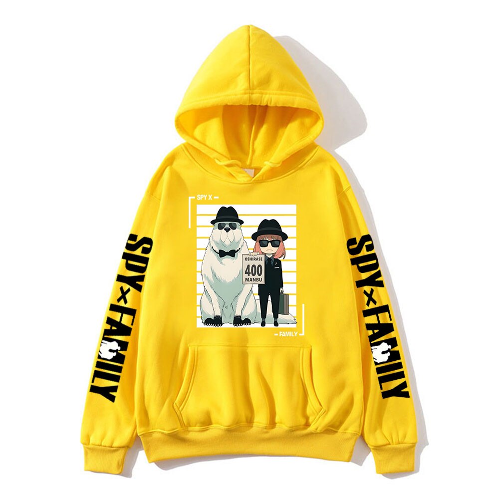 Spy X Family Hoodie - Yellow / XXXL - Women’s Clothing & Accessories - Shirts & Tops - 12 - 2024