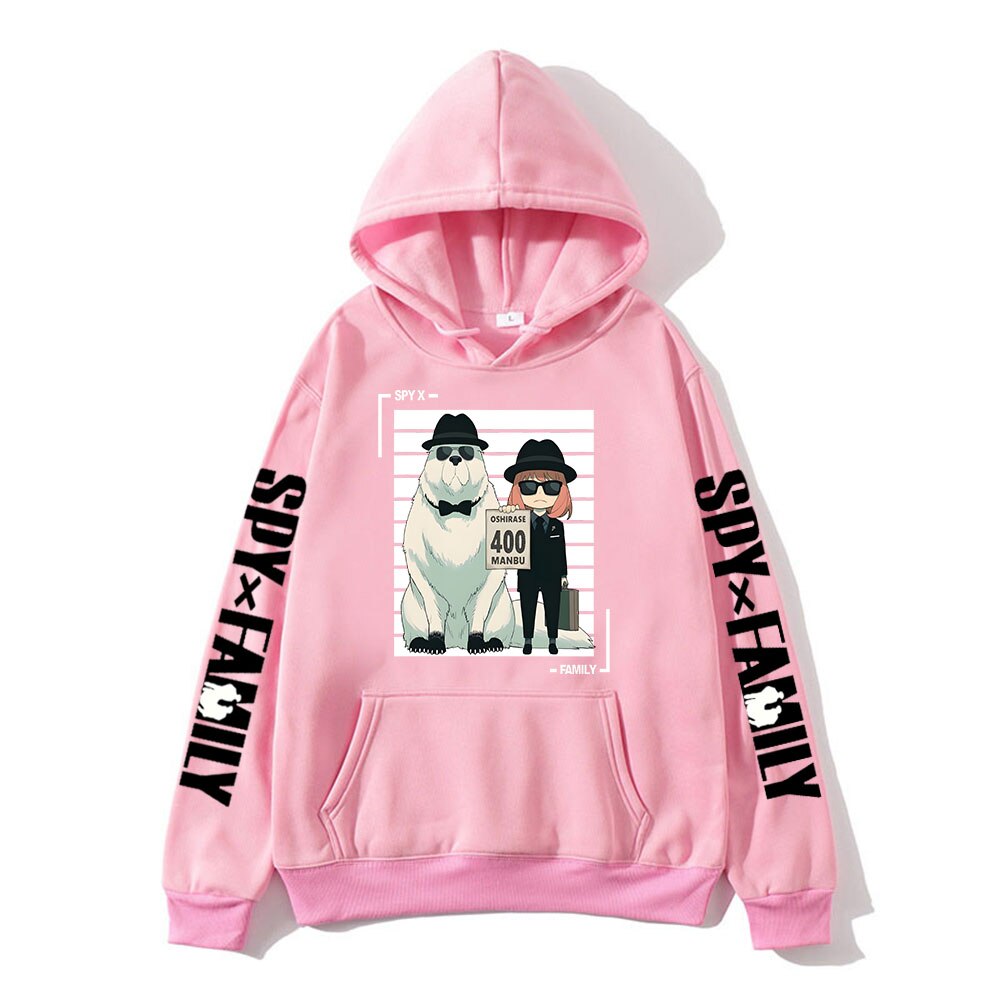 Spy X Family Hoodie - Pink / XXXL - Women’s Clothing & Accessories - Shirts & Tops - 13 - 2024