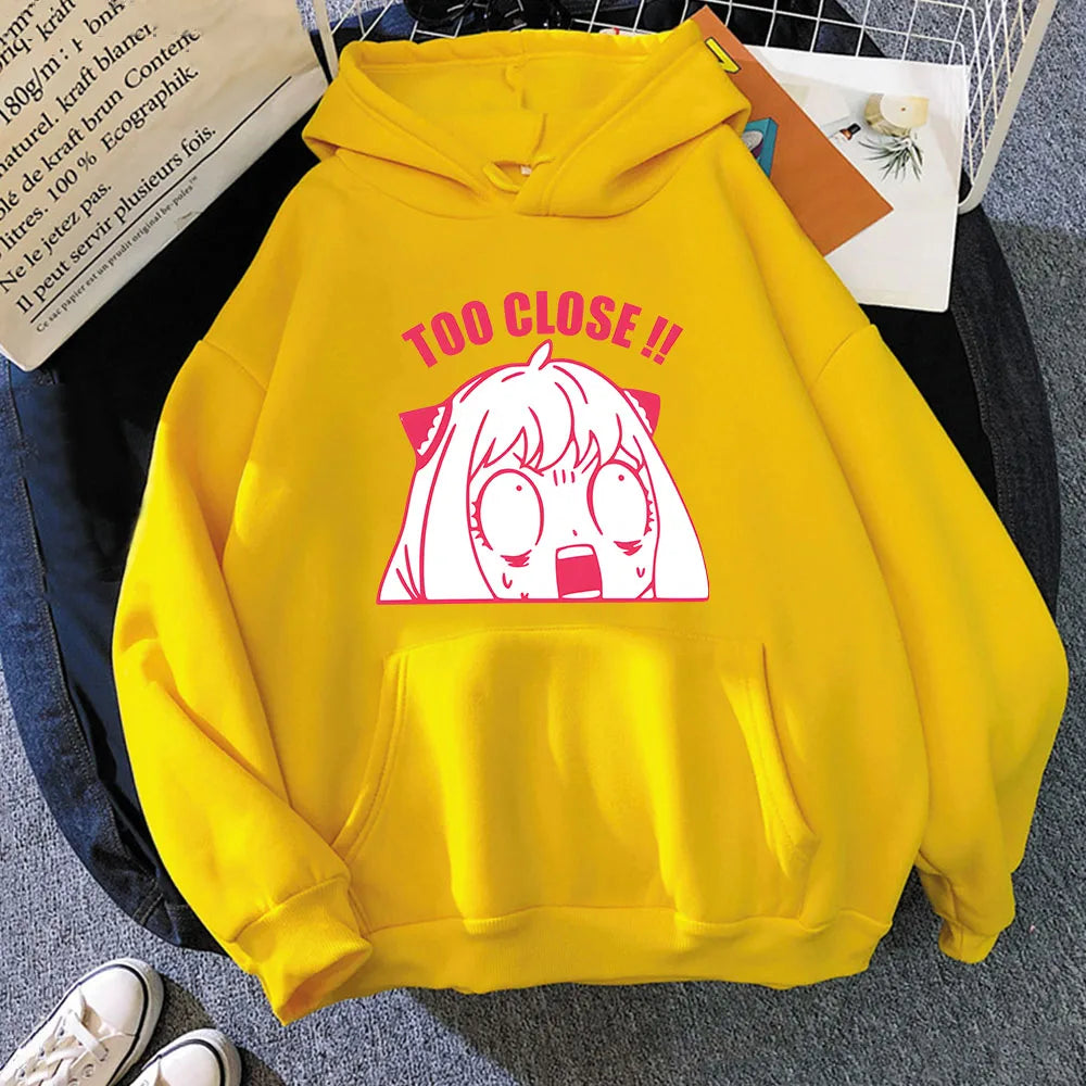 Spy X Family Anime Anya Print Hoodie - Yellow / S - Anime - Shirts & Tops - 11 - 2024