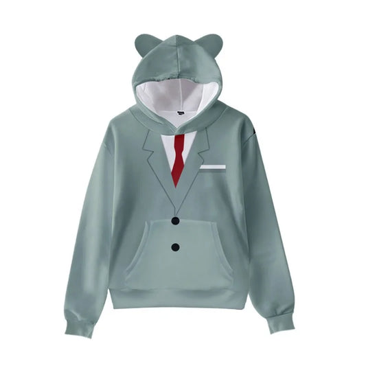 3D Printed Spy X Family Hoodie with Cute Cat Ears - Tops & Tees - Shirts & Tops - 2 - 2024