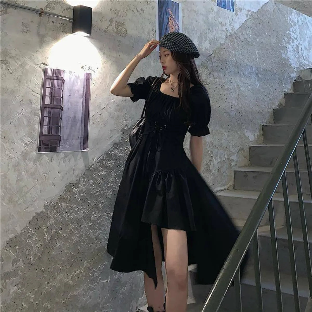 Kawaii Square Collar Dress - All Dresses - 9