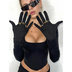 Kawaii Square Neck Corset Tops - T-Shirts - 3