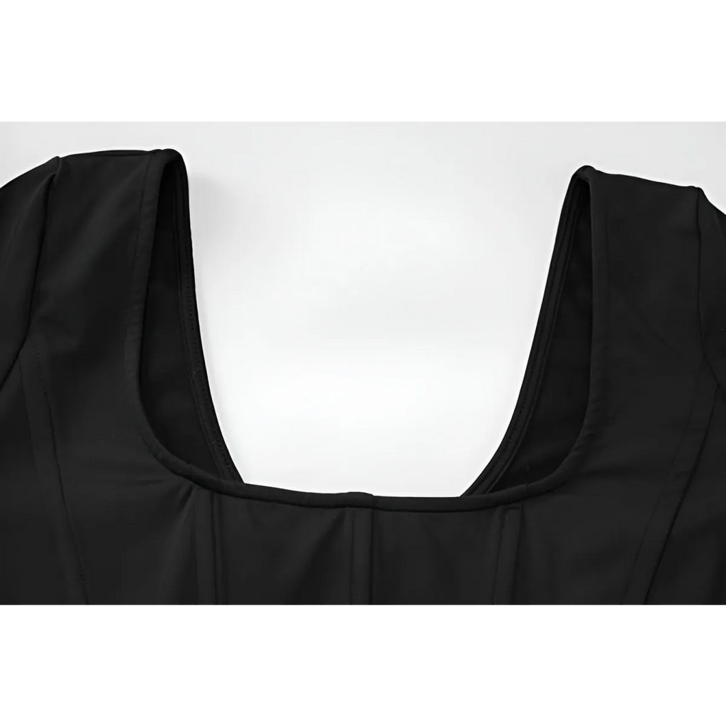 Kawaii Square Neck Corset Tops - T-Shirts - 9