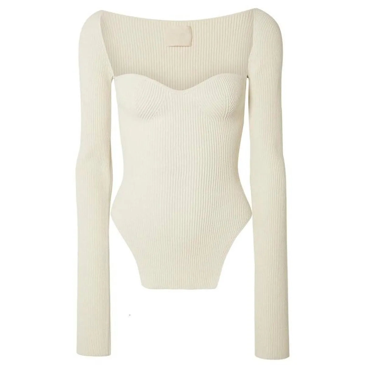 Square Neck Knit Top - Women’s Clothing & Accessories - 3