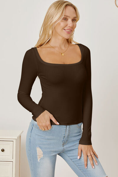 Square Neck Long Sleeve T-Shirt - T-Shirts - Shirts & Tops - 14 - 2024