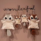 Kawaii Squirrel Plush Keychain - Backpacks - 1