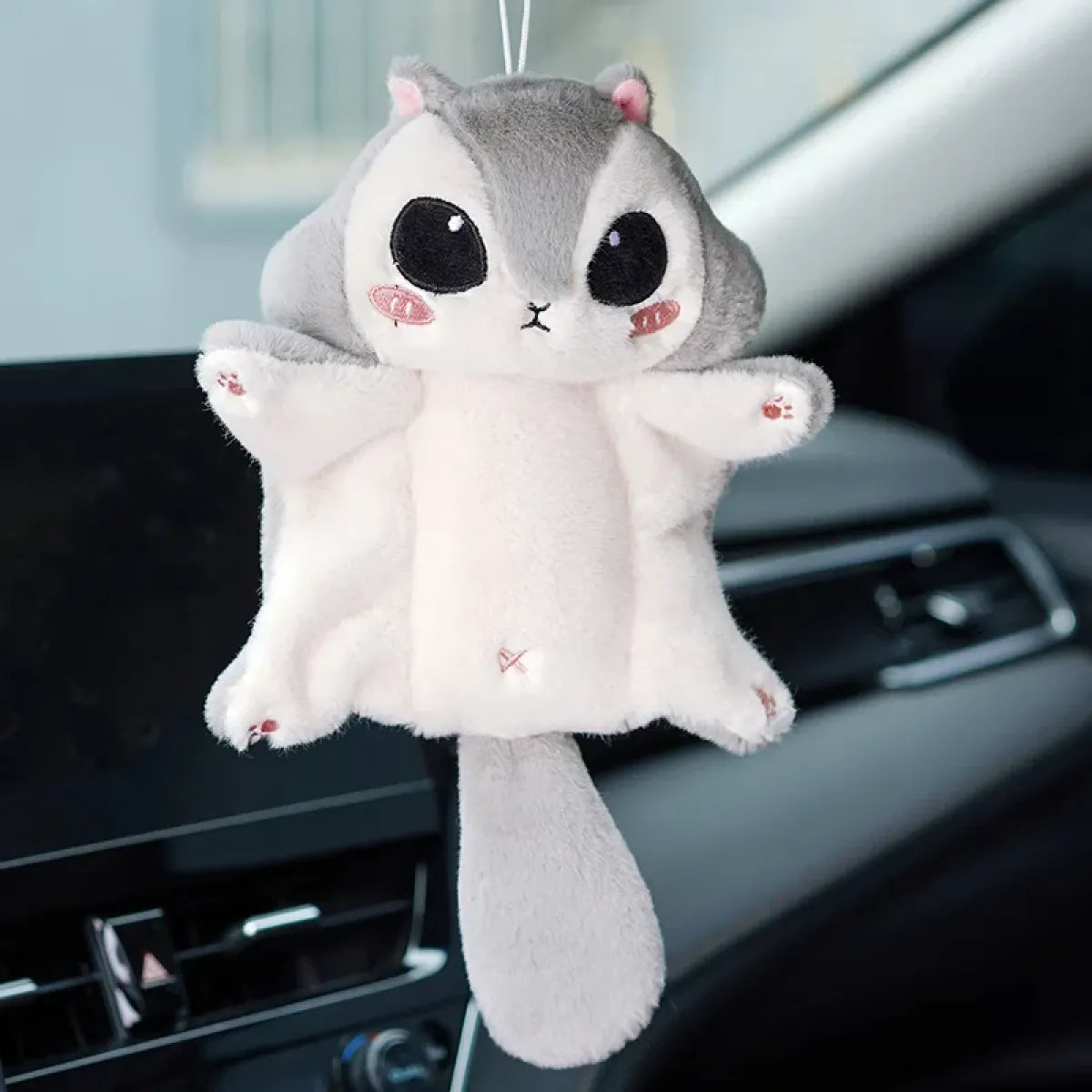 Kawaii Squirrel Plush Keychain - Backpacks - 11