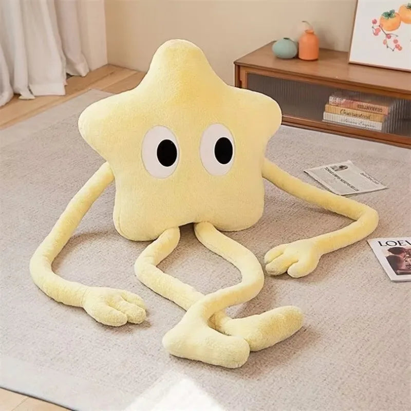 Giant 160cm Long-Legged Star Plush Pillow – Cute Sofa Cushion & Gift - Plushies - Plush Toys - 2024 - 6 - Worldwide