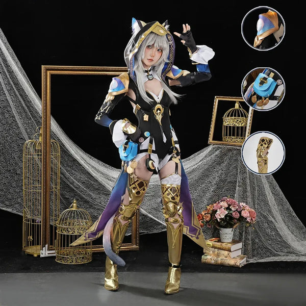 Cipher Cosplay Costume – Honkai Star Rail - Dresses - Cosplay - 1