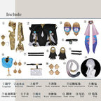 Cipher Cosplay Costume – Honkai Star Rail - Dresses - Cosplay - 7
