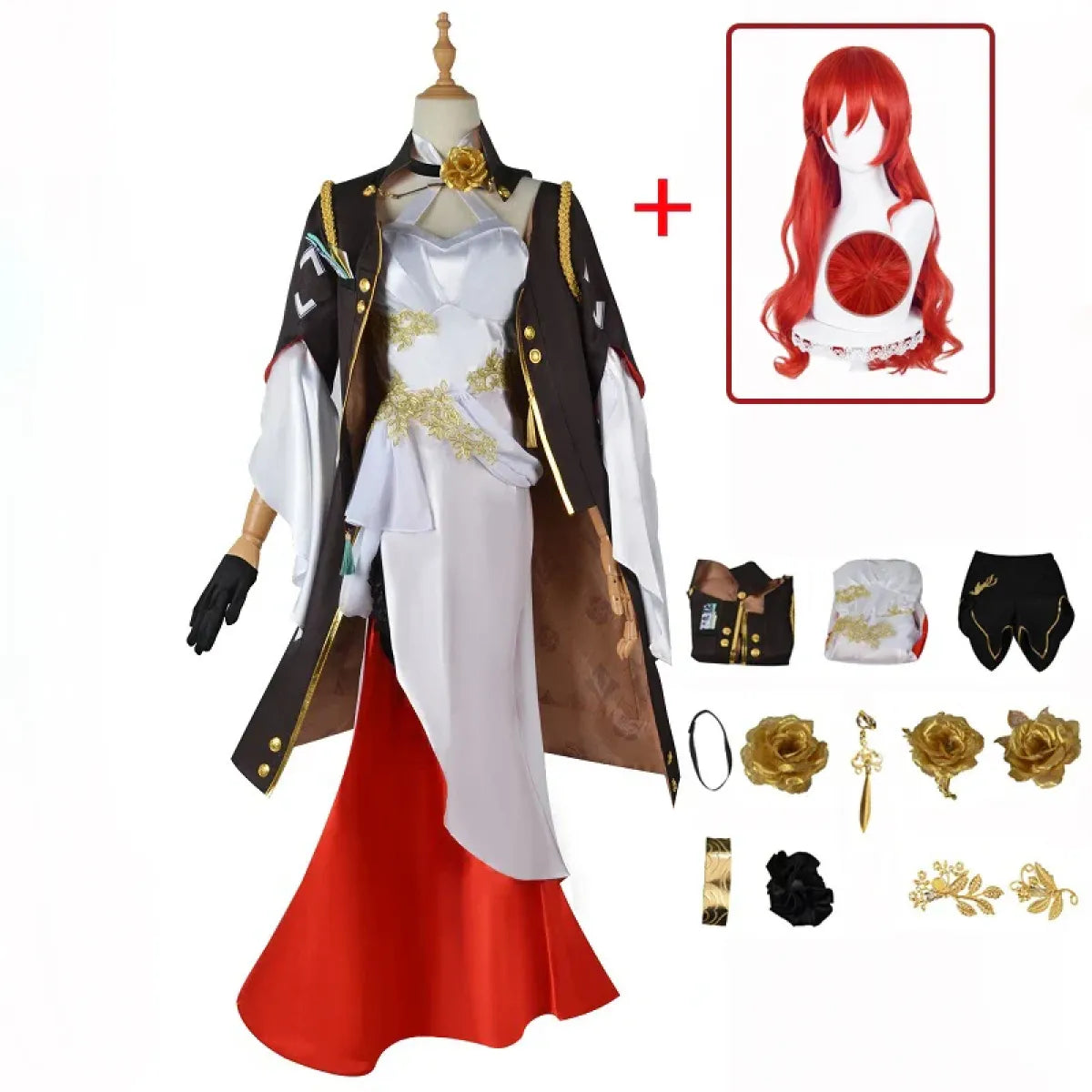 Himeko Honkai Star Rail Cosplay Costume Set - Cosplay - Cosplay - 13